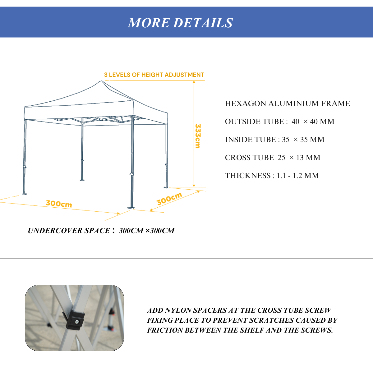 Item no. ： HEX 40 Sample display 10×10 FT  3×3 M.png